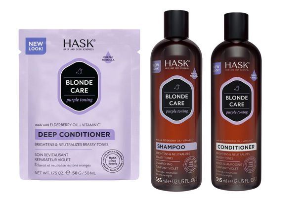 مجموعة Hask Blonde Care