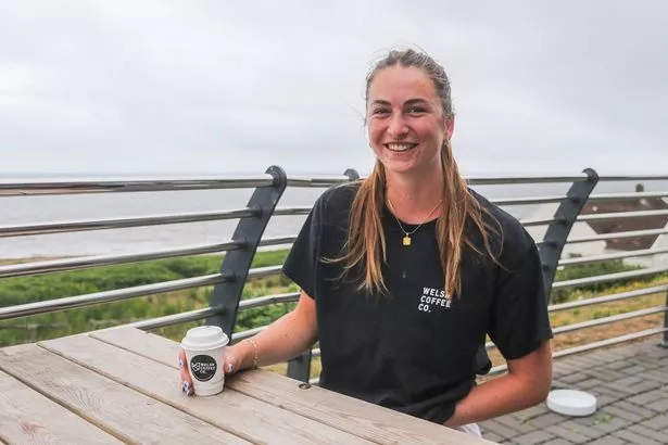 Welsh Coffee Café Worker Ffion Hughes