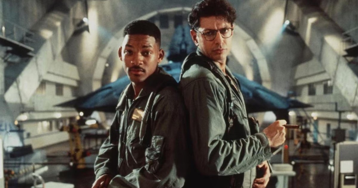 ويل سميث وجيف جولدبلوم في يوم الاستقلال