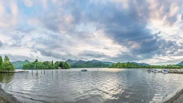 Derwentwater ، منطقة بحيرة ، إنجلترا