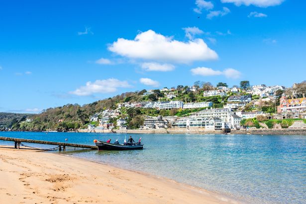 عرض الطائرات بدون طيار من Salcombe في ديفون