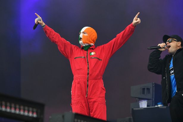 أداء kneecap أداء في Finsbury Park