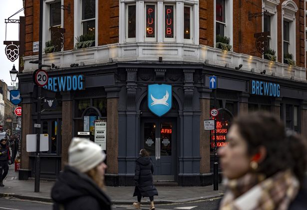 حانة ، تديرها Brewdog PLC ، في لندن