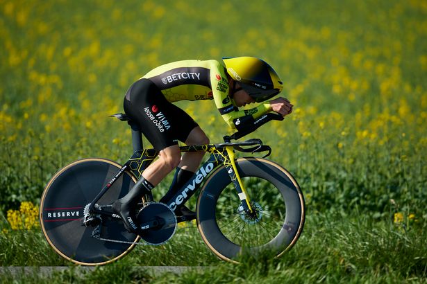 أكسل Zingle من Team Visma | تتنافس إيجار دراجة خلال 64 Itzulia Basque Country 2025 ، المرحلة 1 مرحلة تجريبية فردية 16،5 كم من Vitoria-Gasteiz-Baskonia-Alaves / #UCIWT / في 07 أبريل ، 2025 في Vitoria-Gasteiz ، إسبانيا