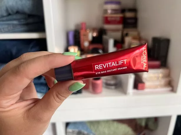 L'Oreal intialtift laser eye bag rease reaser reaser review review