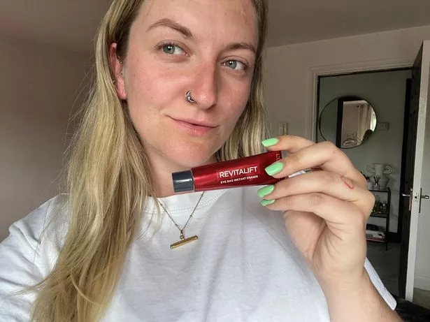 L'Oreal intialtift laser eye bag rease reaser reaser review review