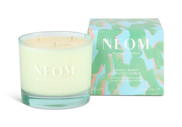 Neom Energy Brst 3 Wick Candle