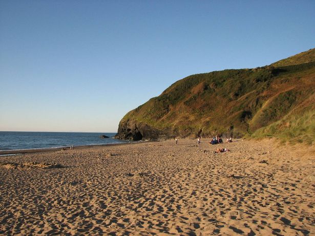 شاطئ Penbryn في Ceredigion