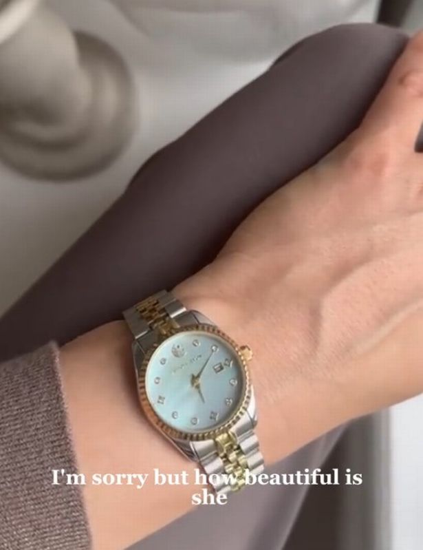 Stacey Solomon Two Tone Watch