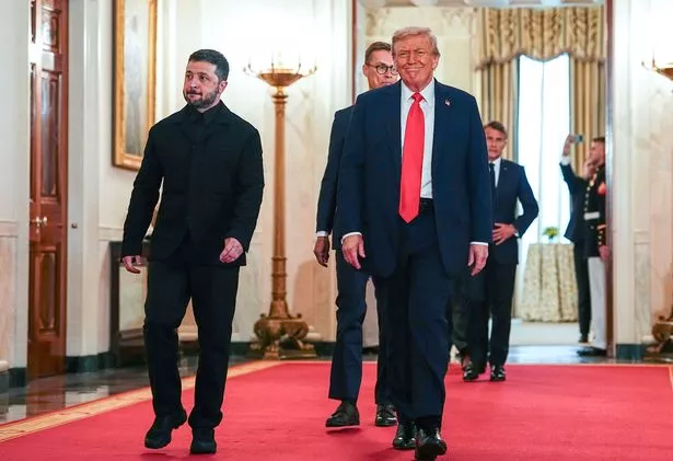 Zelensky في أوكرانيا مع الرئيس ترامب في البيت الأبيض يوم الاثنين