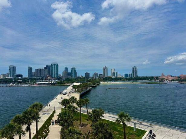 St Pete Pier و City Skyline