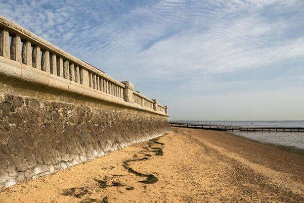 Westcliff Bastion ، بالقرب من Southend-on-Sea ، Essex ، إنجلترا ، المملكة المتحدة