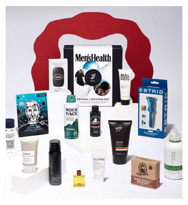 داخل Boots X Men's Health Grooming Edit