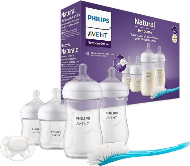   مجموعة هدايا حديثي الولادة في Philips Avent Baby للرضع تتراوح أعمارهم بين 0-12 شهرًا+