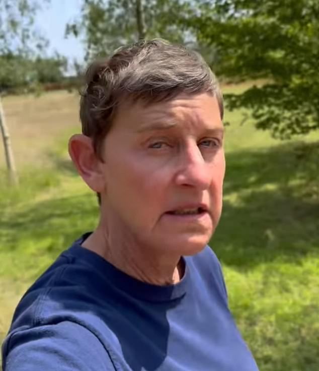 اعترفت Degeneres ، التي شعرت بأنها