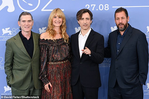 بيلي كرودوب ، لورا ديرن ، نوح بومباش وآدم ساندلر ، تصوروا صورة في مهرجان السينما الضوئي