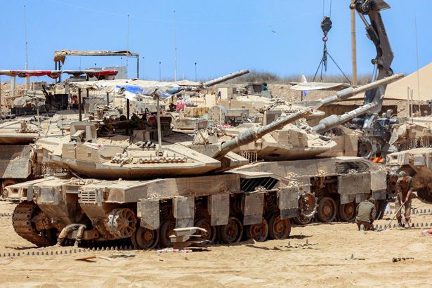 Mvast Tank Park خارج قطاع غزة