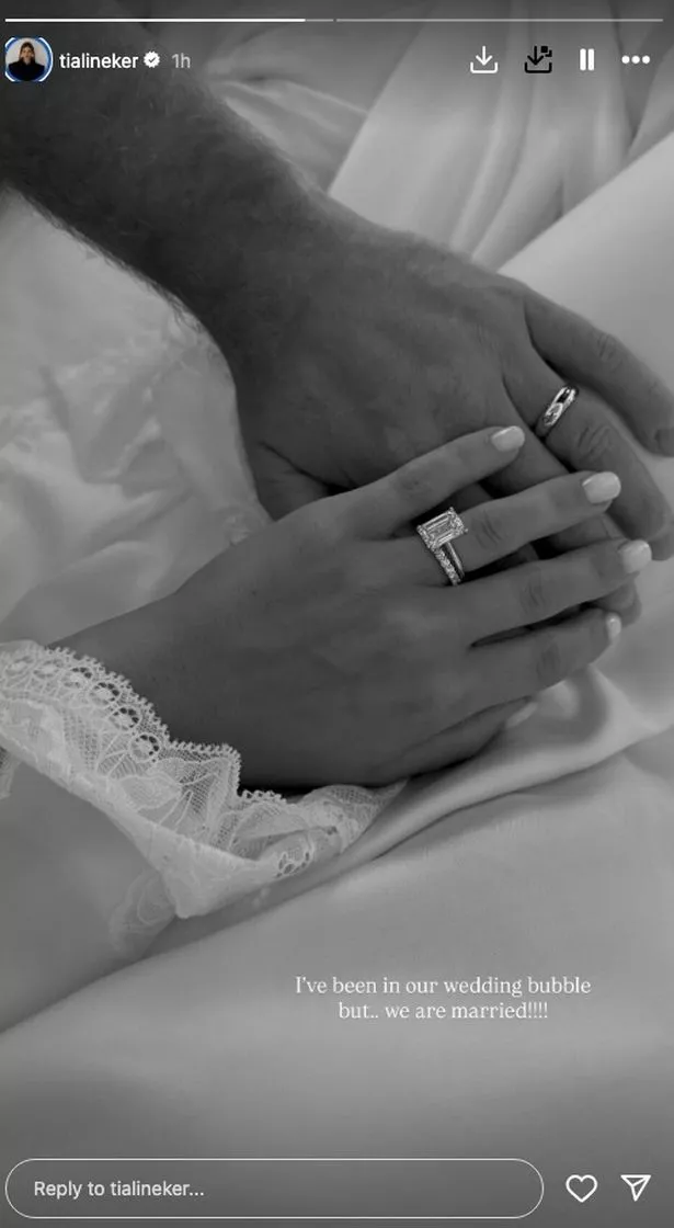 واين لاينكر ابنة تيا الزفاف