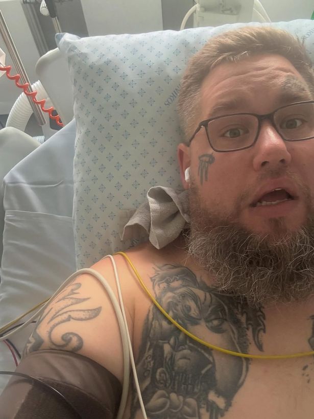 رجل Rag'n'bone في المستشفى