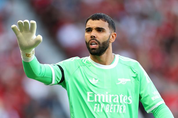 ديفيد رايا خلال مان UTD مقابل أرسنال