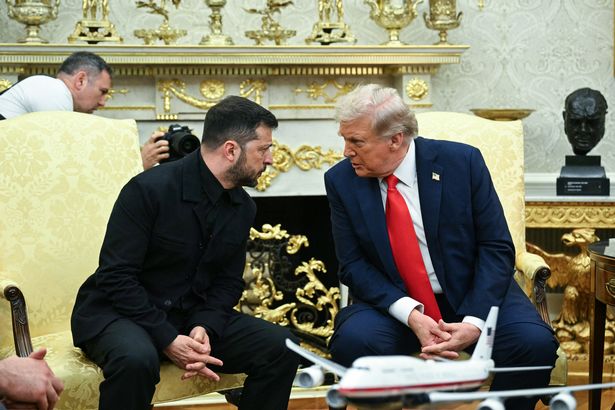 صورة لترامب وزيلينسكي 
