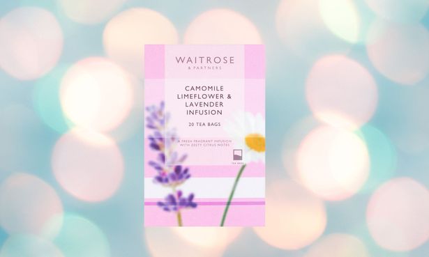 Waitrose Camomile ، Limeflower & Lavender Tea