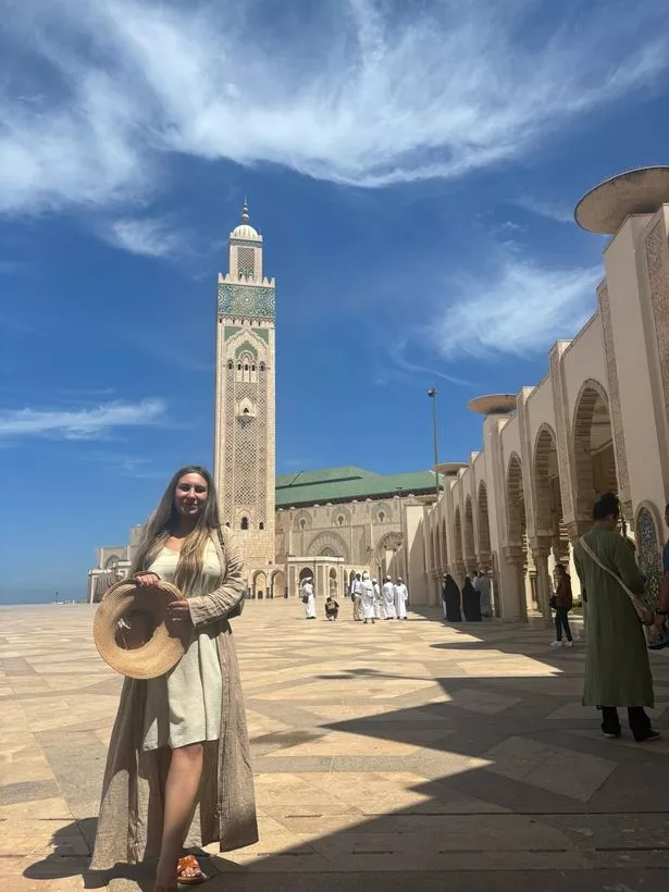   Karolina Wachowicz في المغرب.