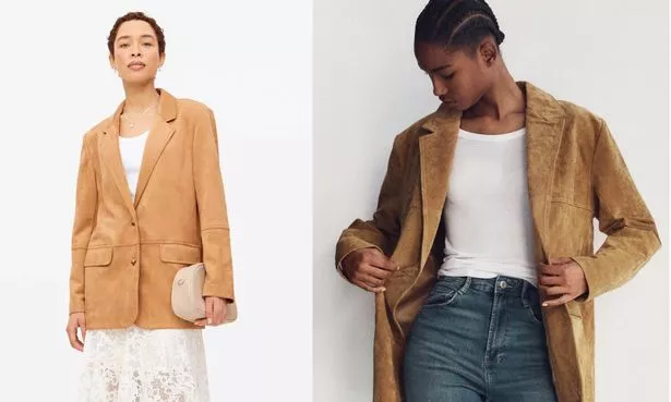 اليسار ، سترة Sainsbury's Tu ، يمين ، النسخة الفيروسية Zara