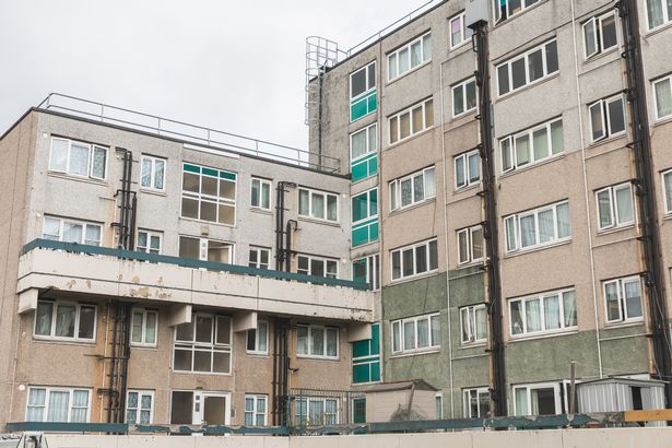 كان الثنائي يصور في Broadwater Farm Estate في توتنهام ، شمال لندن