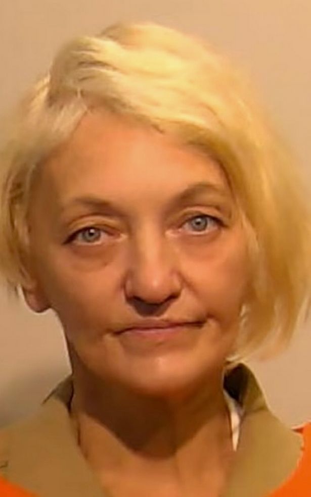 الحجز صورة لـ Svetlana Dali التي تم القبض عليها للمرة الثانية بعد أن قطعت شاشة الكاحل وحاولت التسلل إلى كندا ، 15 ديسمبر 2024