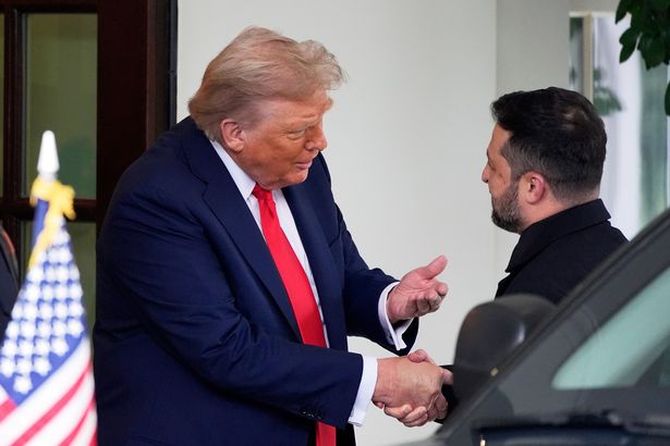 صورة لترامب وزيلينسكي 