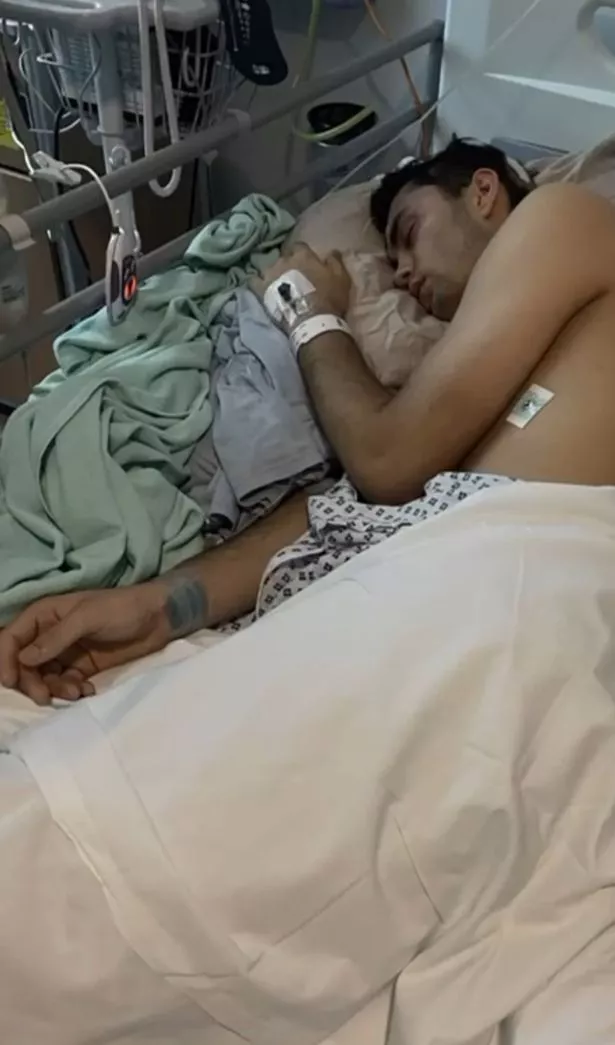 جاي لديه ورم دماغ شديد