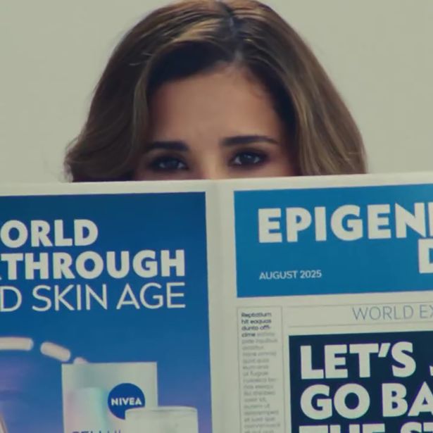 شيريل في إعلان Nivea
