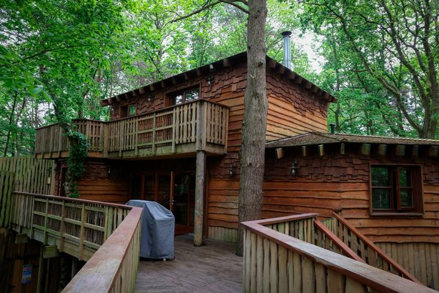 عرض أماكن الإقامة في Treehouse في موقع Center Parcs Sherwood Forest