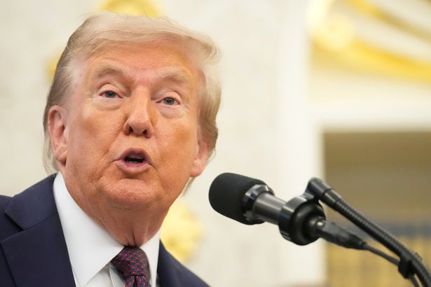 دونالد ترامب يتحدث في البيت الأبيض