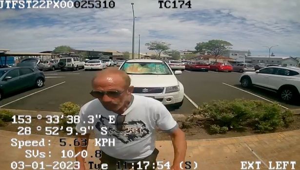 روبرت كارل هوبر (في الصورة في شاشة شاشة مأخوذة من CCTV)