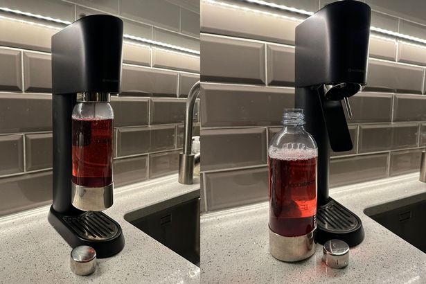 كانت زوي تستخدم sodastream لها لأكثر من شهر الآن