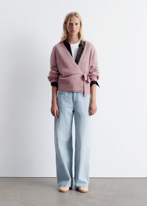 وقصص أخرى 'Mohair-blend cretigan cardigan