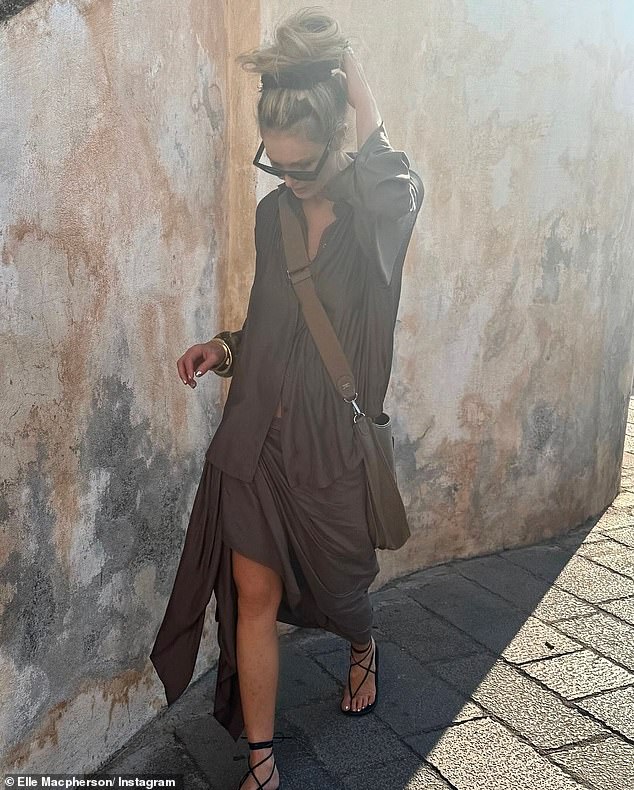 تأتي المشاهدة بعد أن أكدت صورة حديثة لإيل أنها ترتدي ملحقات الشعر لإضافة حجم إلى أقفالها