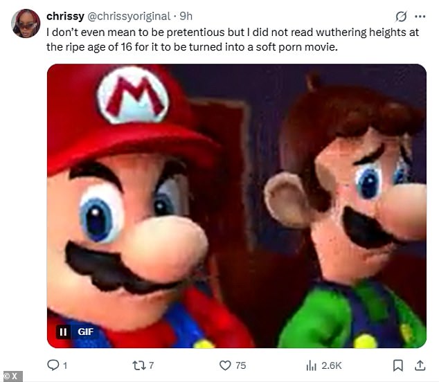 بعد أن رأيت المقطورة لأنفسهم ، بدا أن بعض المشجعين يتفقون مع أخذهم إلى X لوصف فيلم