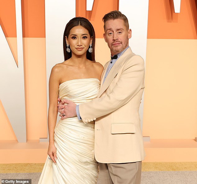 يشارك Culkin طفلين مع شريك Brenda Song - في الصورة في مارس 2025