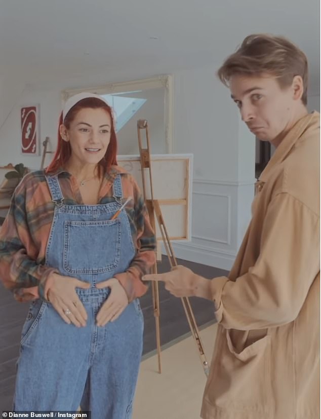 تم تعيين الراقصة المحترفة ، 36 عامًا ، وشريكتها في YouTuber Joe Sugg ، 33 ، للترحيب بطفل رضيع في تحديث الأسبوع الماضي ، ويقال إنها 