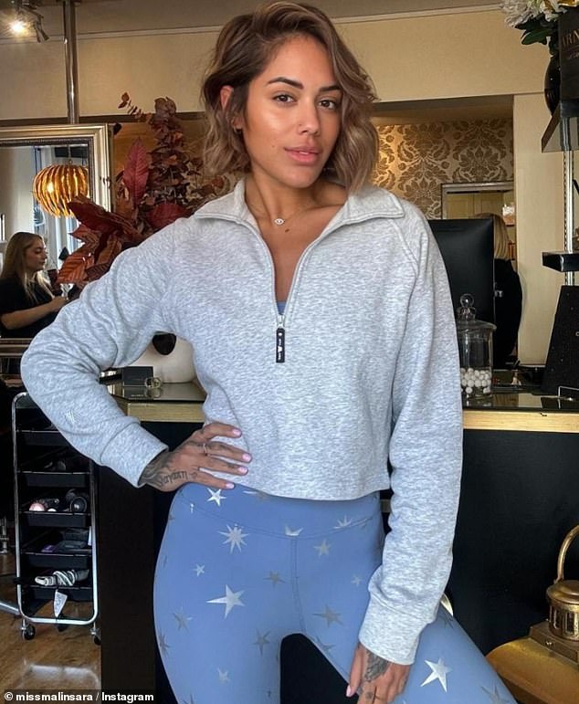 فقدت مالين طفلها الأول ، كونسي ، البالغ من العمر أربعة أسابيع في عام 2019 بعد أن وُلد سبعة أسابيع من السابق لأوانه ثم أنجبت ابنتها Xaya ، في عام 2022