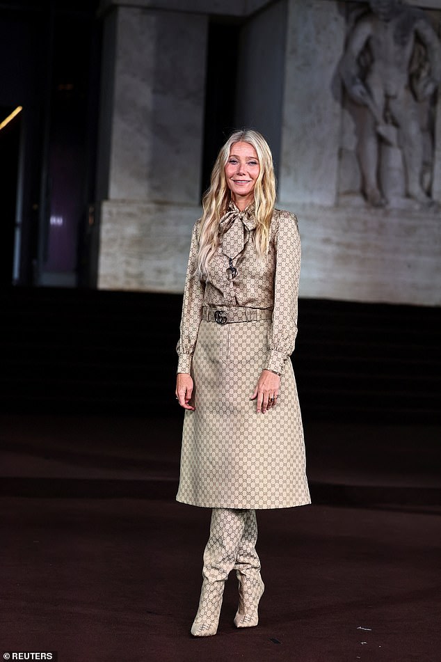 اختار Gwyneth ، 52 عامًا ، جماعة غوتشي وجريمة وجريمة