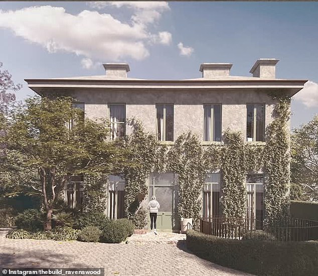 يضم خاصية مانور على الطراز الإيطالي المتداعي ، التي تم بناؤها في حوالي عام 1876 ، ألواح الأرضية البلطيق الأصلية ، المواقد المفتوحة ، الأسقف العالية وسقف قائمة. في الصورة: عرض معماري للمنتج النهائي