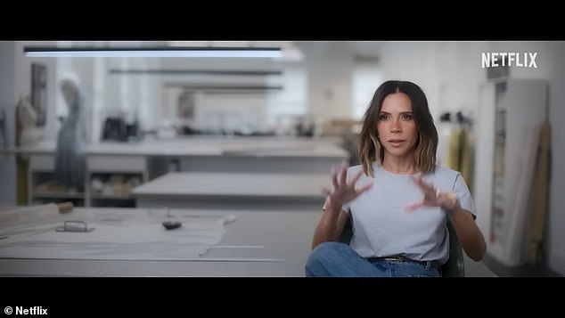 يأتي إطلاق Harper's Instagram قبل أسبوعين من تعيينها في فيلم Netflix الوثائقي القادم في فيكتوريا (في الصورة: فيكتوريا بيكهام في المستند)