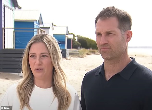 فقد زوجان تلفزيون الواقع بشكل مأساوي طفلهما ، بيلي ، في ديسمبر من العام الماضي في عشرة أيام فقط. في الصورة: داني ودان خلال مقابلتهما العاطفية مع تسعة أخبار يوم الأحد