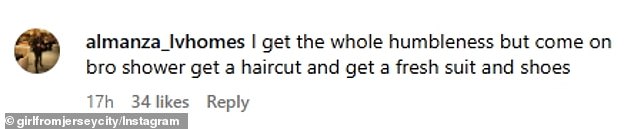 يعتقد مستخدم instagram @almanza_lvhomes أن الكندي المولود في بيروت كان يمكن أن يبدو أكثر تلميعًا: 