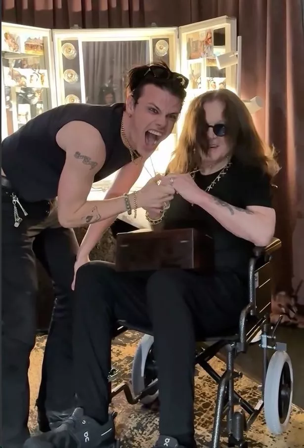 Yungblud و Rocker Ozzy Osbourne