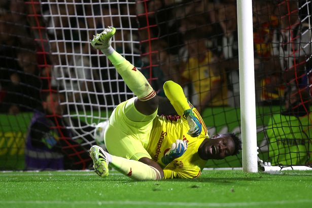 ظهر ظهور Onana الوحيد هذا الموسم في هزيمة كأس كاراباو إلى Grimsby